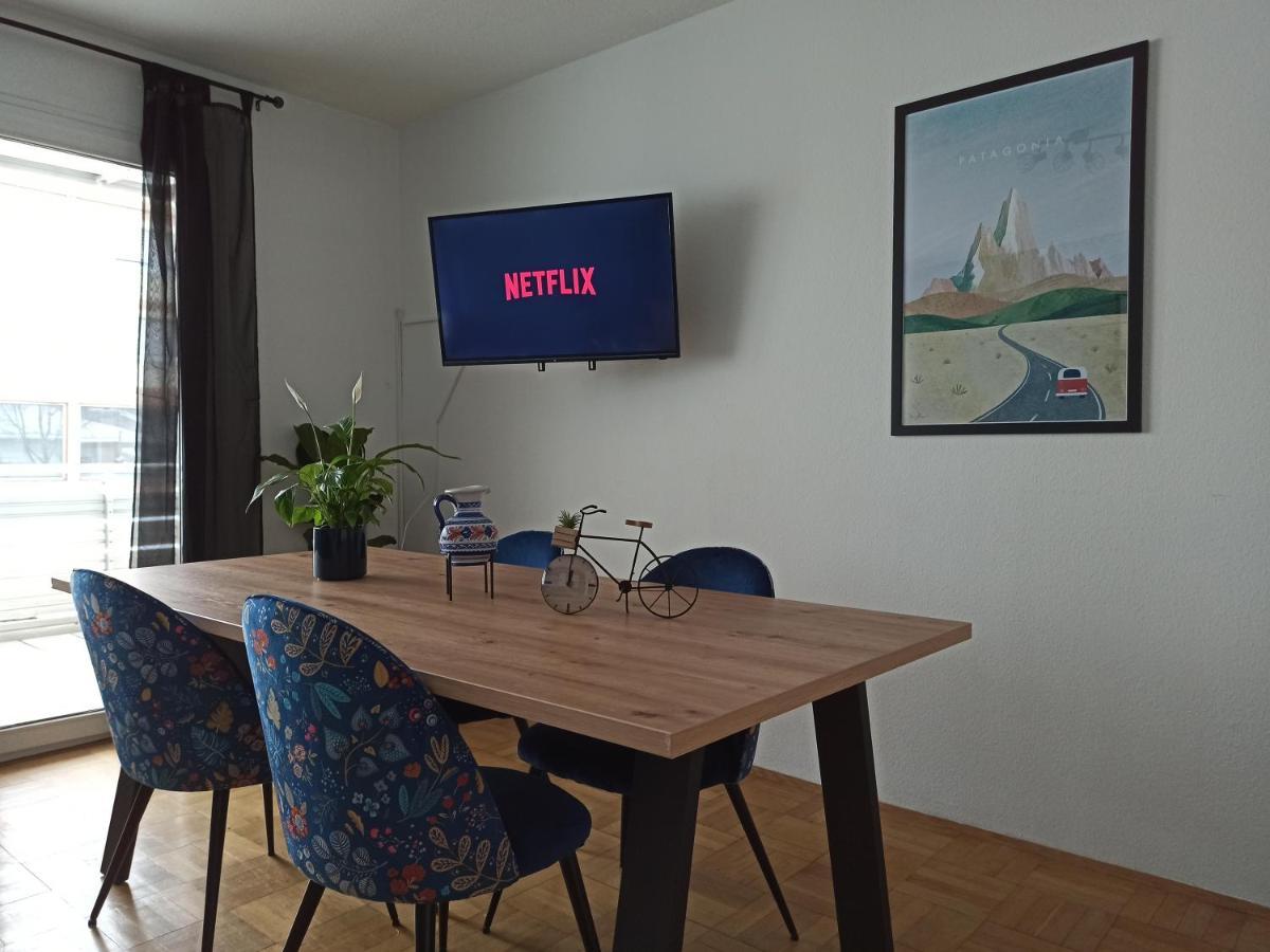 3 Zimmer Apartment Nahe Science Park Und Ulm City Center ภายนอก รูปภาพ